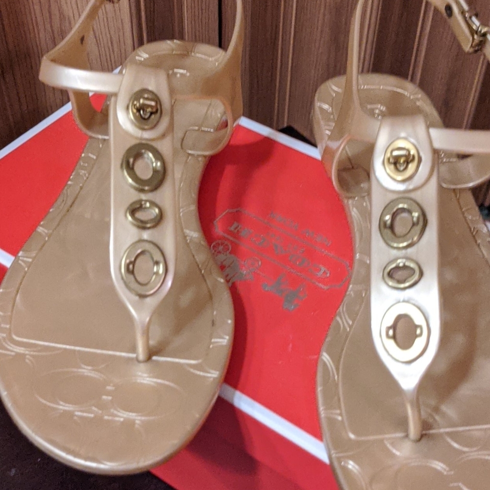 Coach sandals